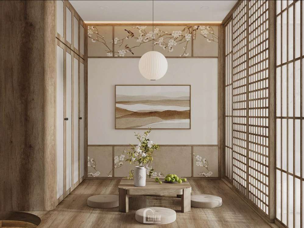 Thiết Kế Nội Thất Chung Cư Mang Phong Cách Nhật Bản Dự Án Landmark Onsen Ecopark